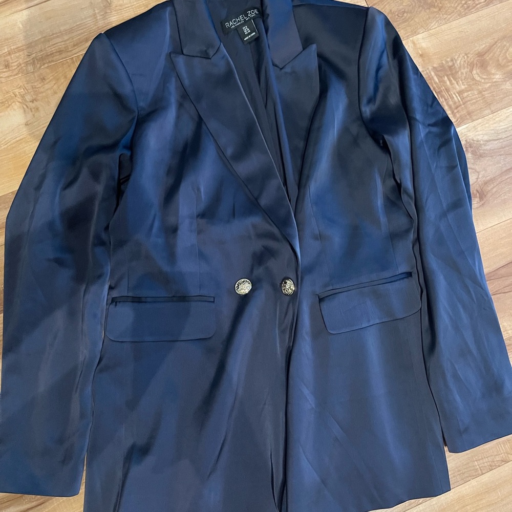 RHOBH Rachel Zoe Midnight Blue Blazer